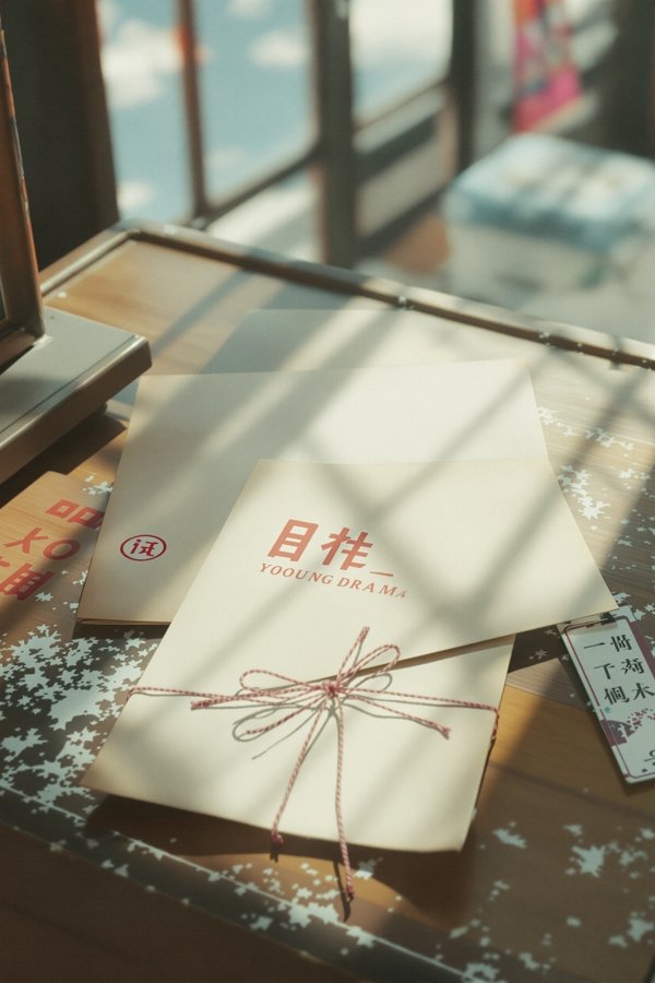 《三个人的信》海报